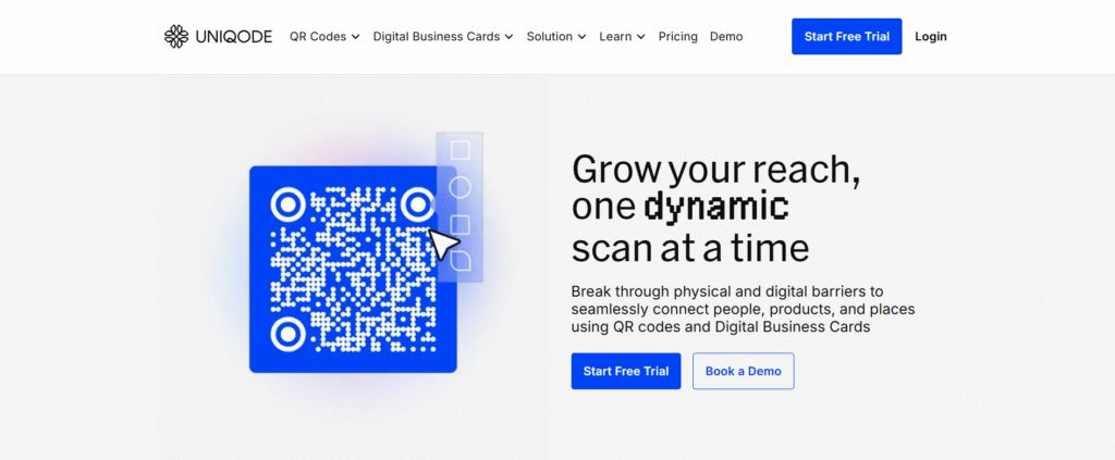 Uniqode-Digital Business Card App
