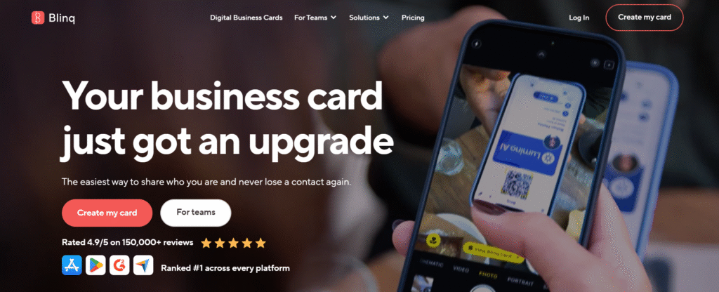blinq-Digital Business Card App