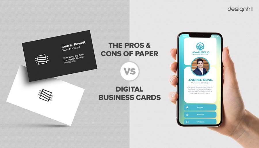 Digital Business Cards vs. Paper Cards