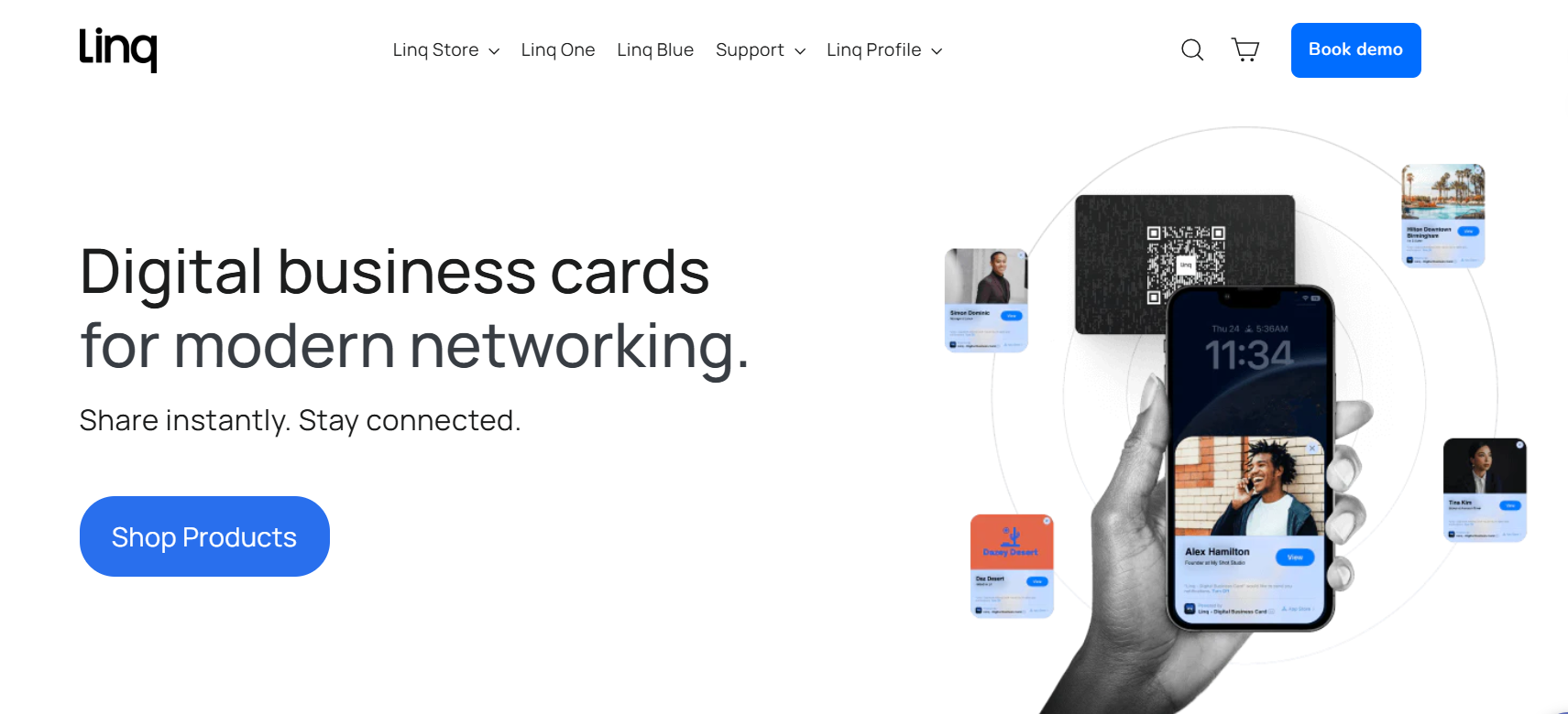  Linq NFC Digital Business Cards