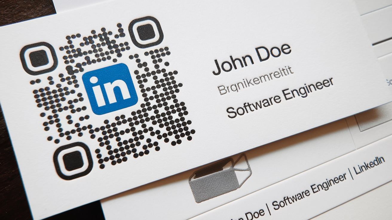 How to Do and Put LinkedIn QR Code on Business Card [With Example ...